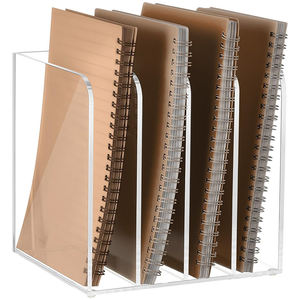 Organizador de Archivos de Libros y Revistas de Acrílico Transparente Personalizado, Estante para Clasificar Papeles, Accesorios de Oficina, Estante de Almacenamiento y Exhibición - Product Image 3