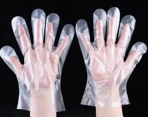 Shuoya Cheaper Cpe Hdpe Food Pe Disposable Clear Polyethylene Waterproof Tpe Gloves Hdpe Ldpe Glove