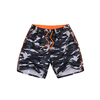 Top vente en gros été imperméable 100% polyester multicolore short de plage avec motif camouflage pour hommes requin un plus M-3XL