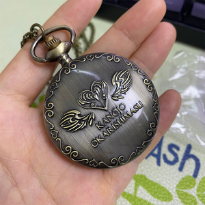 Reloj de Bolsillo Vintage de <span class=keywords><strong>Anime</strong></span> Kanojo Okarishimasu Rent <span class=keywords><strong>a</strong></span> <span class=keywords><strong>Girlfriend</strong></span> con Cadena para el Cuello, Reloj de Bolsillo, Regalo de Cosplay - Product Image 5