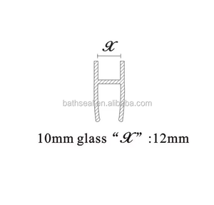 Juntas Impermeables de Forma Irregular |   Juntas Transparentes <span class=keywords><strong>para</strong></span> Puertas de Ducha |   Venta al por Mayor de Fábrica - Product Image 3