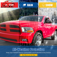 Visera de Ventana Acrílica para Dodge Ram 1500/10-25 2500 3500 Cabina Estándar 09-18