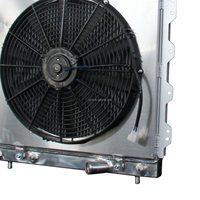 Radiateur de refroidissement entièrement en aluminium avec cache de ventilateur pour Chrysler PT Cruiser 2.4L L4 2429cc 148ci à aspiration naturelle 2001-2010