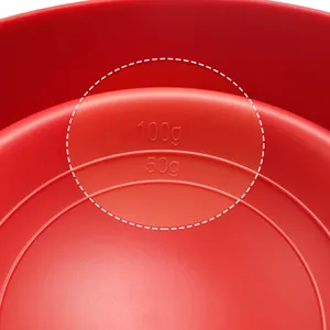 Силиконовая миска для микроволновой печи без масла с крышкой