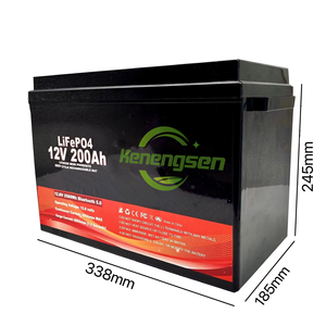 Toptan Özel Lityum Pil 12V 200Ah Dahili Akıllı BMS ile Kamp ve Ev İçin - Product Image 2