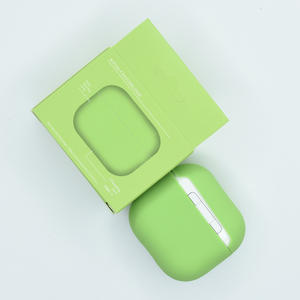 Coque en silicone souple et mince pour écouteurs <span class=keywords><strong>sans</strong></span> fil <span class=keywords><strong>AirPods</strong></span> 4 2024, housse de protection complète en silicone <span class=keywords><strong>sans</strong></span> crochet - Product Image 5