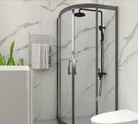 Panneaux de douche imperméables de 1000 mm de large, matériau idéal pour la décoration murale, revêtement de salle de bain et dalles de plafond en PVC