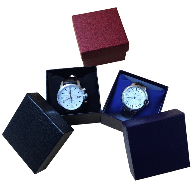 Factory Custom Design Logo Luxury Watch Storage Box Cases and Boxes for Elegant Watch Packaging and Storage