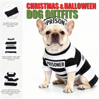 Vêtements de Noël pour chiens très demandés : Costume amusant flocon de neige renne, tenue quatre pattes pour chiots, vêtements de Noël pour chiens