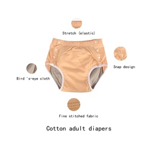 <span class=keywords><strong>Couches</strong></span> Lavables Anti-Fuite en Coton PUL <span class=keywords><strong>pour</strong></span> Adultes – Matière Douce, Culottes Anti-Fuite <span class=keywords><strong>pour</strong></span> <span class=keywords><strong>Incontinence</strong></span> <span class=keywords><strong>Urinaire</strong></span> - Product Image 3