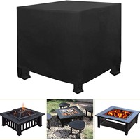 Housse de protection OEM personnalisée pour table de cuisine extérieure, imperméable, en Oxford 600D robuste, pour barbecue, avec sangles d'angle et sac de rangement