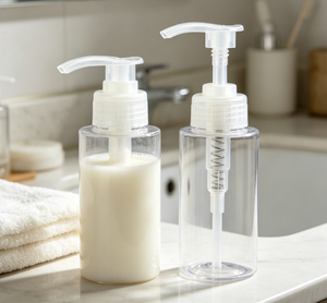 Clear 38/410 Lotion Pump 4cc Output Plastic Screw Dispenser For Shampoo Shower Gel Hand Wash Cosmetic Liquid Soap <b>Bottles</b> - Product Image 4