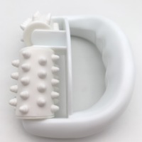 Poignée extensible en plastique masseur de cellulite corps bâton roue roulant repousser spiky masseur rouleau pour cou tête pied jambe