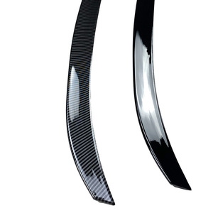 Bmw Rear Trunk Spoiler <b>Wing</b> Piano Black Carbon Fiber Texture Abs For 5 Series G30 M5 2018+ - Product Image 5