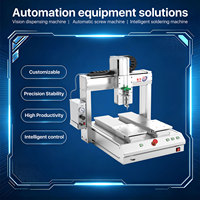 Machine de distribution automatique de colle AB CNC de haute précision pour bureau, robot distributeur à trois axes
