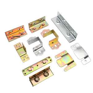 Ganchos y soportes para cama Jin Aoding, conectores de muebles de hierro galvanizado para ensamblaje de camas de madera - Product Image 1