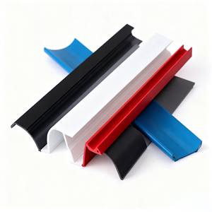 Nhà máy OEM rõ ràng nhựa PVC góc bản lề Màu sắc PVC trát vữa hồ sơ TRIM Chất lượng cao Nhựa Tùy Chỉnh PVC hồ sơ - Product Image 2