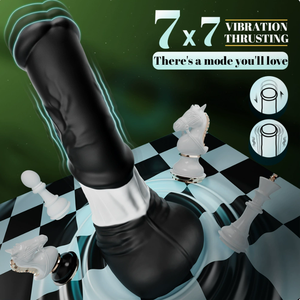 Vibrador Telescópico con Forma de Pene de <span class=keywords><strong>Animal</strong></span>, Control Remoto Inalámbrico, Masajeador Eléctrico Femenino para Adultos, Masturbador - Product Image 3