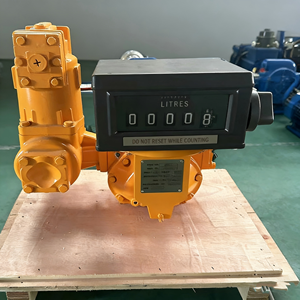 Flowmeter volumetrik M-50 untuk pipa, flowmeter diameter besar, aliran besar, pengukur oli mekanis, ukuran 2 inci - Product Image 3