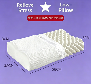 <span class=keywords><strong>Oreiller</strong></span> ergonomique en latex <span class=keywords><strong>naturel</strong></span>, protège la colonne cervicale et améliore le sommeil profond, adapté aux adultes, aux enfants et aux hôtels - Product Image 6