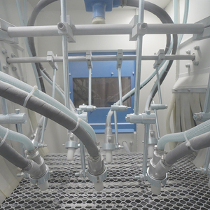 Pass Through Automatic Conveyor Belt Sand Blasting <b>Machine</b> for Metal Surface Finishing - Product Image 4