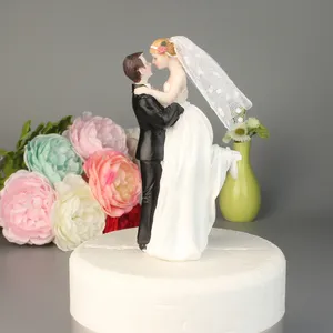 Decoración de Resina para Pastel de Boda Europeo, Adorno para Pastel de Novios, Suministros para Fiestas de Aniversario, Decoración para Pastel de Novios - Product Image 4