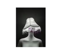 Chapeau lumineux LED pour soirée, coiffe de performance à plumes pour boîte de nuit, tenue sexy pour chanteuse, costume de scène Gogo pour femme