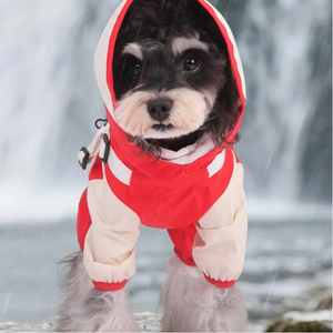 Impermeable para Perros, Diseño Reflectante, Chaqueta para Mascotas con Protección Contra el Viento y la Lluvia, para Schnauzer, Teddy y <span class=keywords><strong>Cachorros</strong></span> - Product Image 4