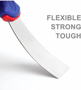 Outil <span class=keywords><strong>de</strong></span> <span class=keywords><strong>peintre</strong></span> personnalisé, couteau à mastic en acier inoxydable, <span class=keywords><strong>grattoir</strong></span> flexible pour le ruban adhésif et le raclage <span class=keywords><strong>de</strong></span> la peinture et du plâtre - Product Image 3