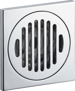 Drenaje de Piso de Acero Inoxidable Eficiente con Diseño Ajustable para Baño - Product Image 1