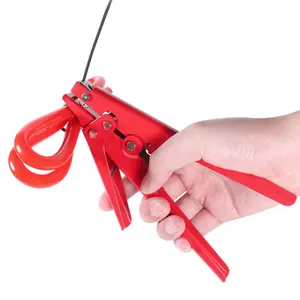 Zip Tie Tool Cable Tie Gun Tensioning and Cutting Tool for Plastic Nylon Cable Tie or Fasteners