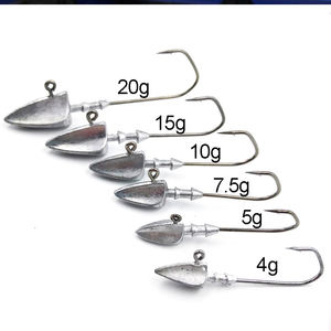 TEASER ST001 50 unids/bolsa embalado nuevo modelo anzuelo Jighead para señuelo suave de calamar 4G <span class=keywords><strong>5G</strong></span> 7G 10g 15G 20g anzuelos de pesca de alta calidad - Product Image 5