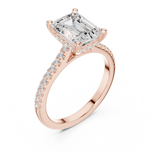 แหวนเพชรพรีเมี่ยมสำหรับผู้หญิง14Kt 10Kt แล็บทองคำแหวนหมั้น22Kt 18Kt และอัญมณีเหนือกาลเวลา - Product Image 2