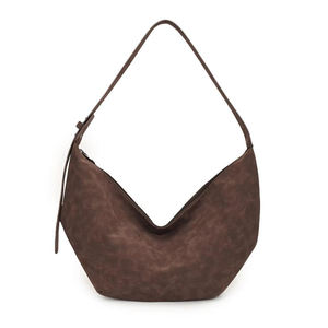 Bolso bandolera Retro para mujer 2025, PU de gran capacidad con forro de poliéster, textura avanzada, para verano, invierno y primavera - Product Image 1