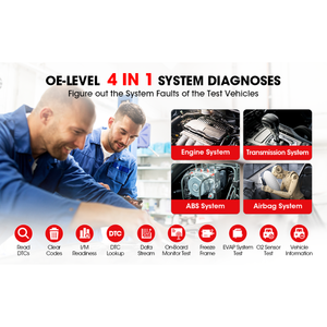 LAUNCH CRP129X V2.0 Lector de códigos automático Herramienta de diagnóstico de coche para Creader CRP <span class=keywords><strong>Best</strong></span> Scanner 12V Cars 129X - Product Image 5