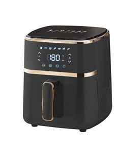 Fournisseur de friteuses à air en plastique sans huile, prix direct usine, OEM/ODM, économie d'énergie, économie de coûts, panier antiadhésif, compatible lave-vaisselle - Product Image 1