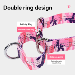 <span class=keywords><strong>Collar</strong></span> <span class=keywords><strong>Martingale</strong></span> para Perro con Grabado Personalizado, Control Antitirones Suave, <span class=keywords><strong>Collar</strong></span> Ajustable para Entrenamiento y Aventuras al Aire Libre - Product Image 2