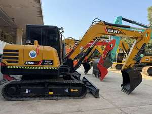 Mini-excavatrice Sany SY55u d'occasion 2023, moteur japonais d'origine, 5,5 tonnes, super performances, bien entretenue, matériel de construction - Product Image 2