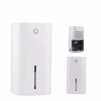 Déshumidificateur Électrique Mini Portable Commercial et Domestique, Vente en Gros Usine, Contrôle Tactile, Fonctionnement Silencieux 35dB, Pour Intérieur