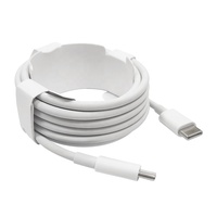 2M USB C Type-C 3A Câble de données à charge rapide 24W Smart Power avec gaine en nylon TPE Compatible avec tous les téléphones mobiles/utilisation d'ordinateur