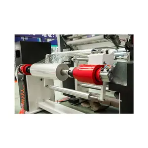 Máquina de impressão de filme plástico personalizável com rolo de tinta de transferência de correia, adequada para fábricas de alimentos e bebidas, etc.