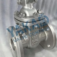 Katup Gerbang Baja Tahan Karat dengan Roda Tangan, Grafit Berjaring, Satu Arah, Cakram Ganda