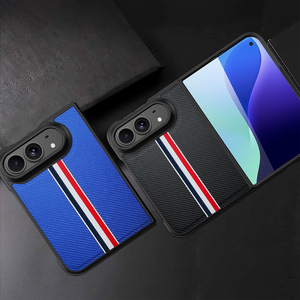 โรงงานฮวนมินนำเสนอเคสโทรศัพท์แบบพับได้สำหรับ iPhone Ultra ลายรวงข้าว ออกแบบสไตล์ธุรกิจสำหรับ Apple 18 - Product Image 2