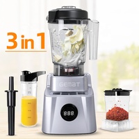 Blenders En Juicers Commerciële 3 In Buchy Mix Blender Mixeure Food Processor Licuadora Industriële Ijs Crusher Blender Machine