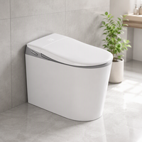 Nouvelle Conception Cuvette de Toilette Intelligente en Céramique WC Bidet Sanitaire Automatique pour Salle de Bain