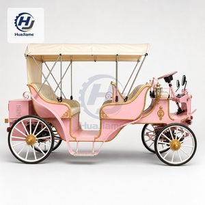 Elegante Carruaje Victoriano para Paseos Turísticos, Remolcado por Caballos, para Parques Costeros, Ciudades Históricas y Recorridos Turísticos - Product Image 2