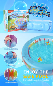 बच्चों के लिए थोक inflatable कुडी पूल के ऊपर परिवार के लिए ग्राउंड स्विमिंग पूल के ऊपर उड़ती है - Product Image 2