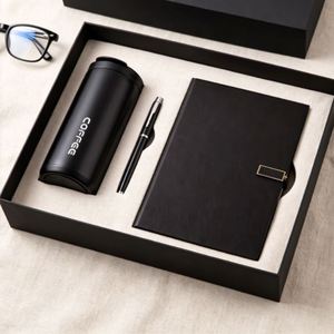 Wholesale Promotional Luxury Business Corporate Journal Set Custom Logo Pen Coffee Cup and Notebook Gift Sets With Travel Mug - Product Image 5