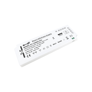 Controlador de Tira LED de Voltaje Constante Delgado para Interiores IP20 de 60W con PFC 0.95, Fuente de Alimentación Conmutada LED de 200-240V AC-DC 12V 24V - Product Image 1