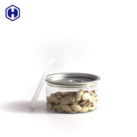 211 38mm hauteur 100ml 3.5g PET vente en gros aluminium thon peut facile à ouvrir extrémité couvercle en plastique Transparent pour bonbons pour biscuits pour